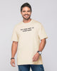 Camiseta Regular Color Beige e Ivoy Marca Rappaz