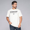 Camiseta Slim Color Vainilla Y Verde Oliva Marca Rappaz
