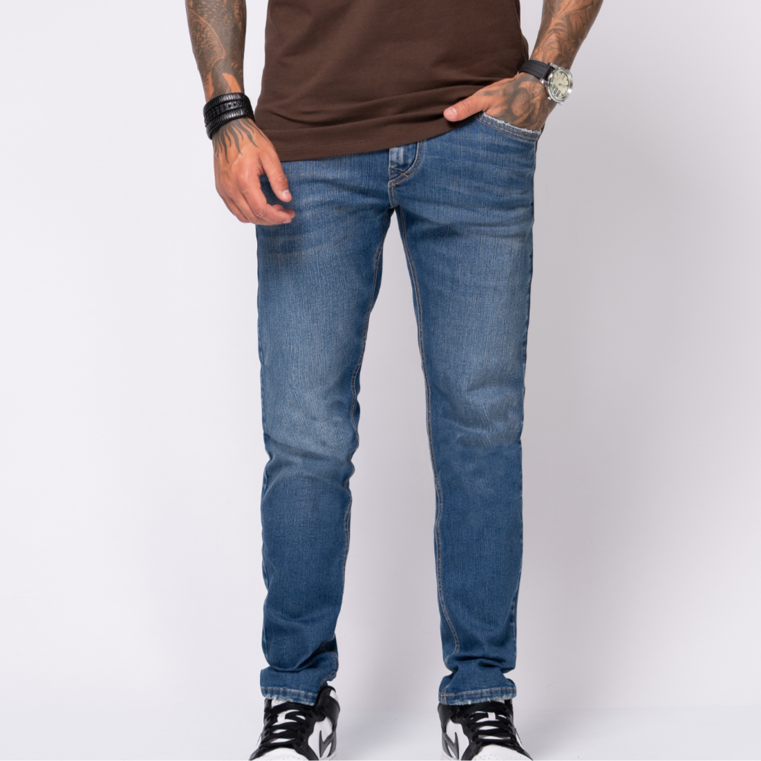 Jean Slim Efecto Desvanecido Marca Rappaz