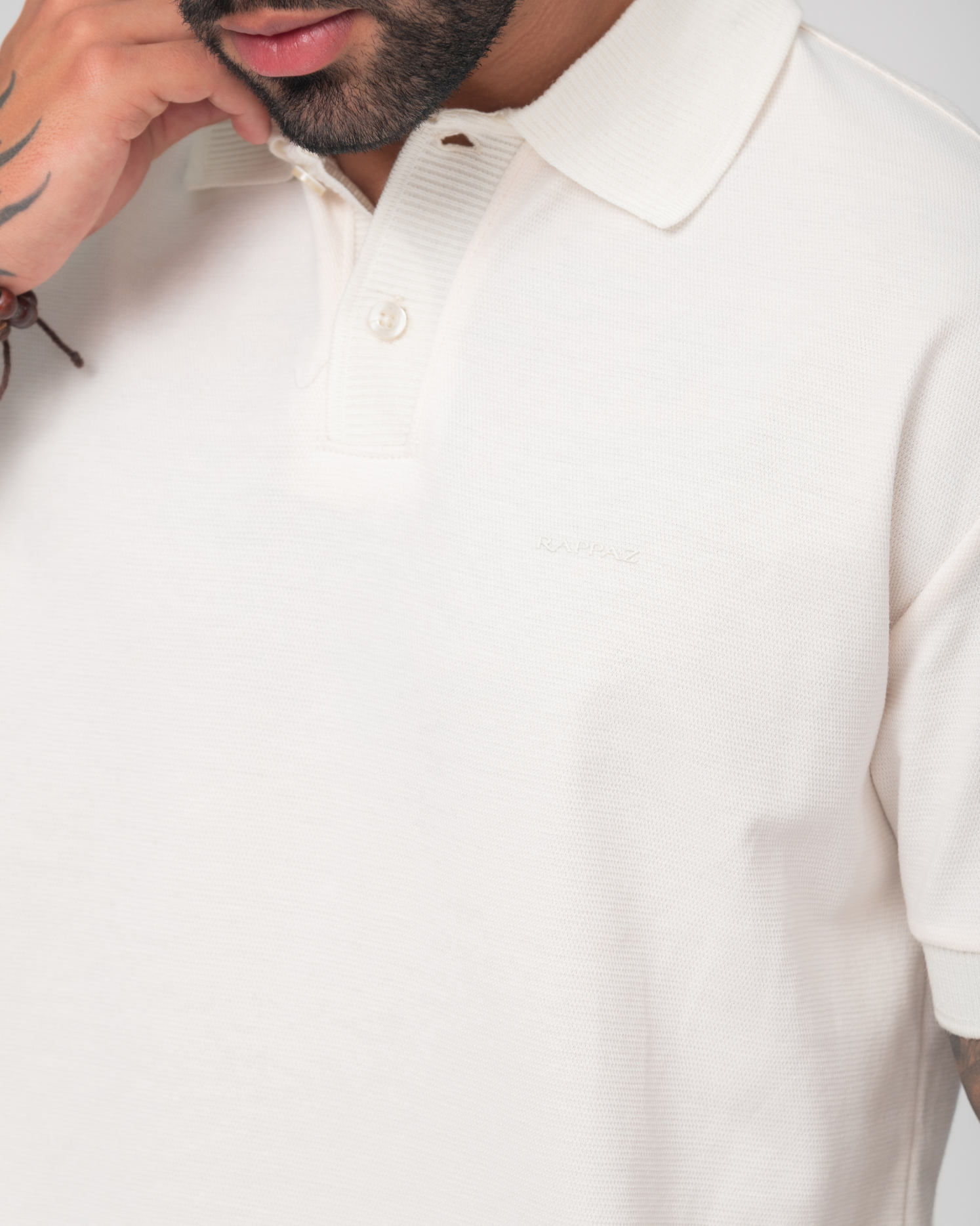 Camiseta Tipo Polo Elemental Marca Rappaz