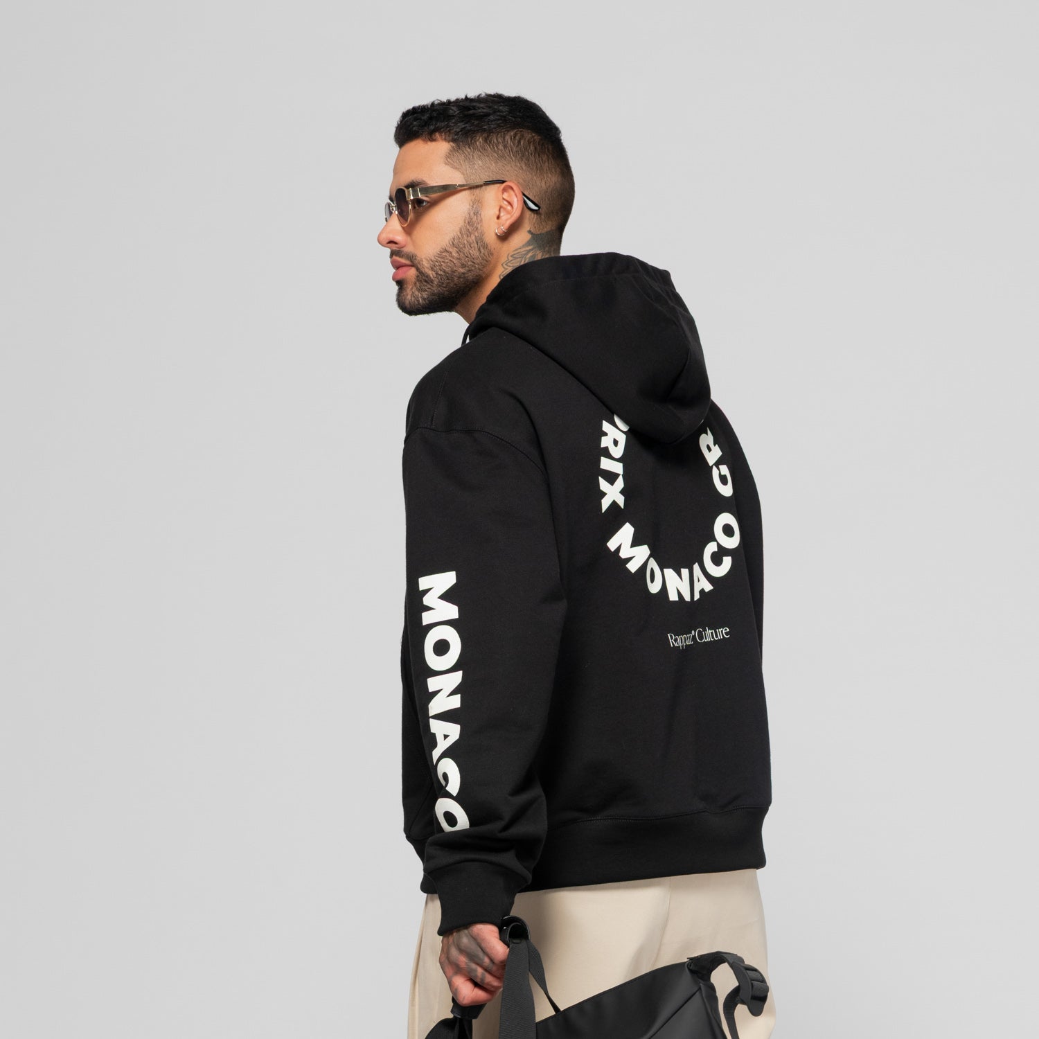 Hoodie Grand Prix Monaco Black