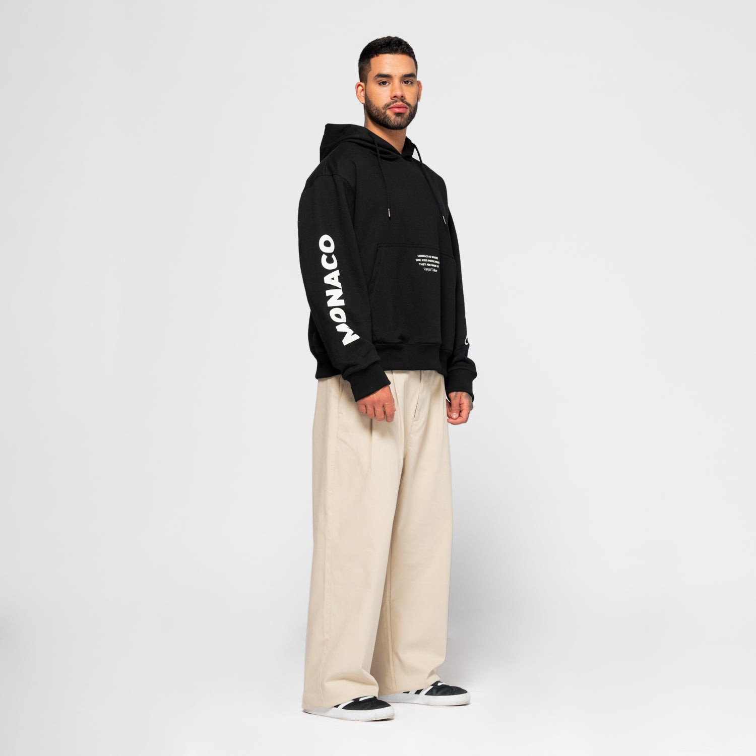 Hoodie Grand Prix Monaco Black