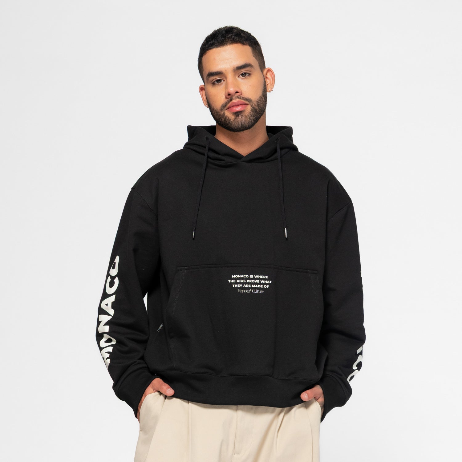 Hoodie Grand Prix Monaco Black