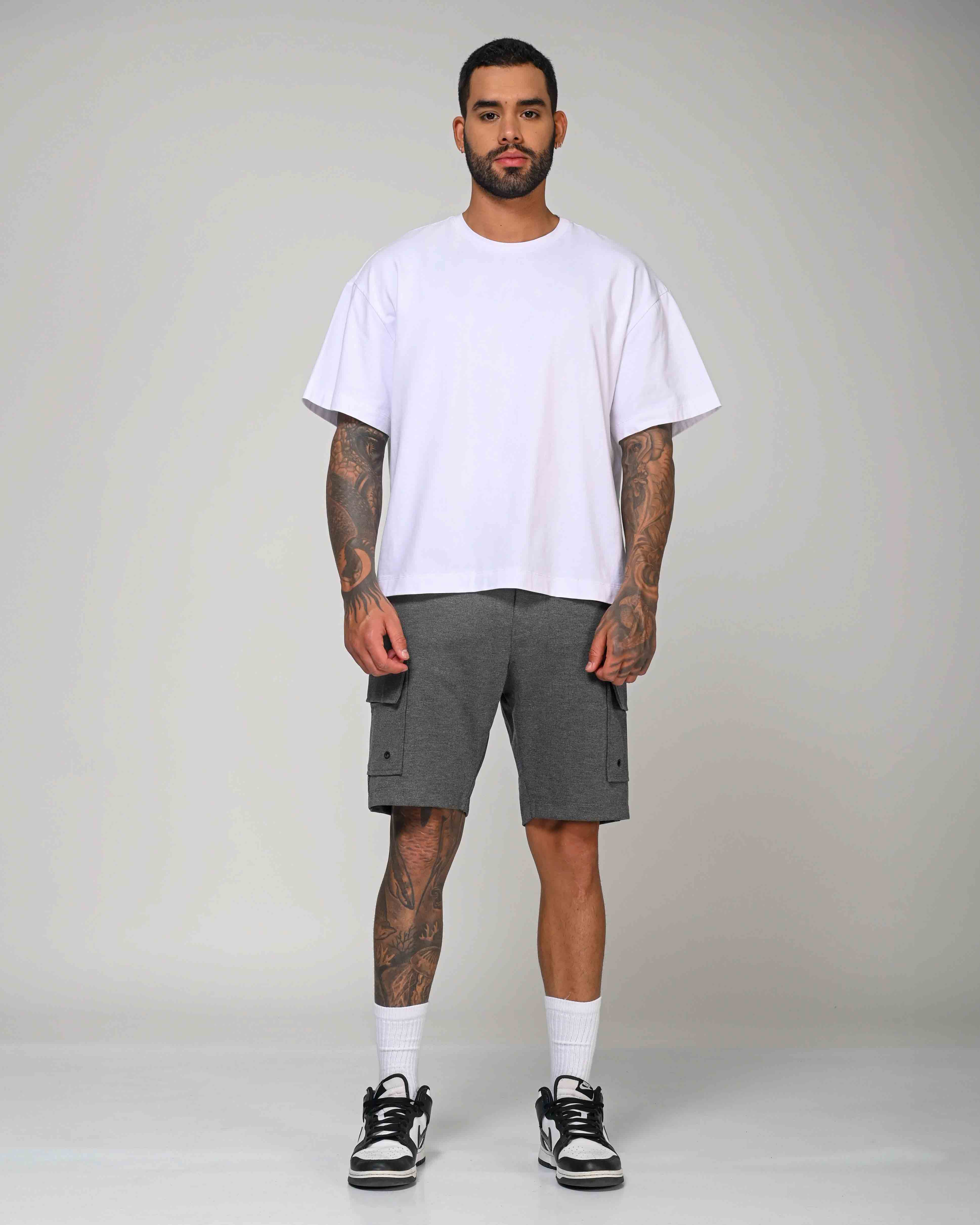 Bermuda Cargo Pretina Deportiva Con Cordón Marca Rappaz
