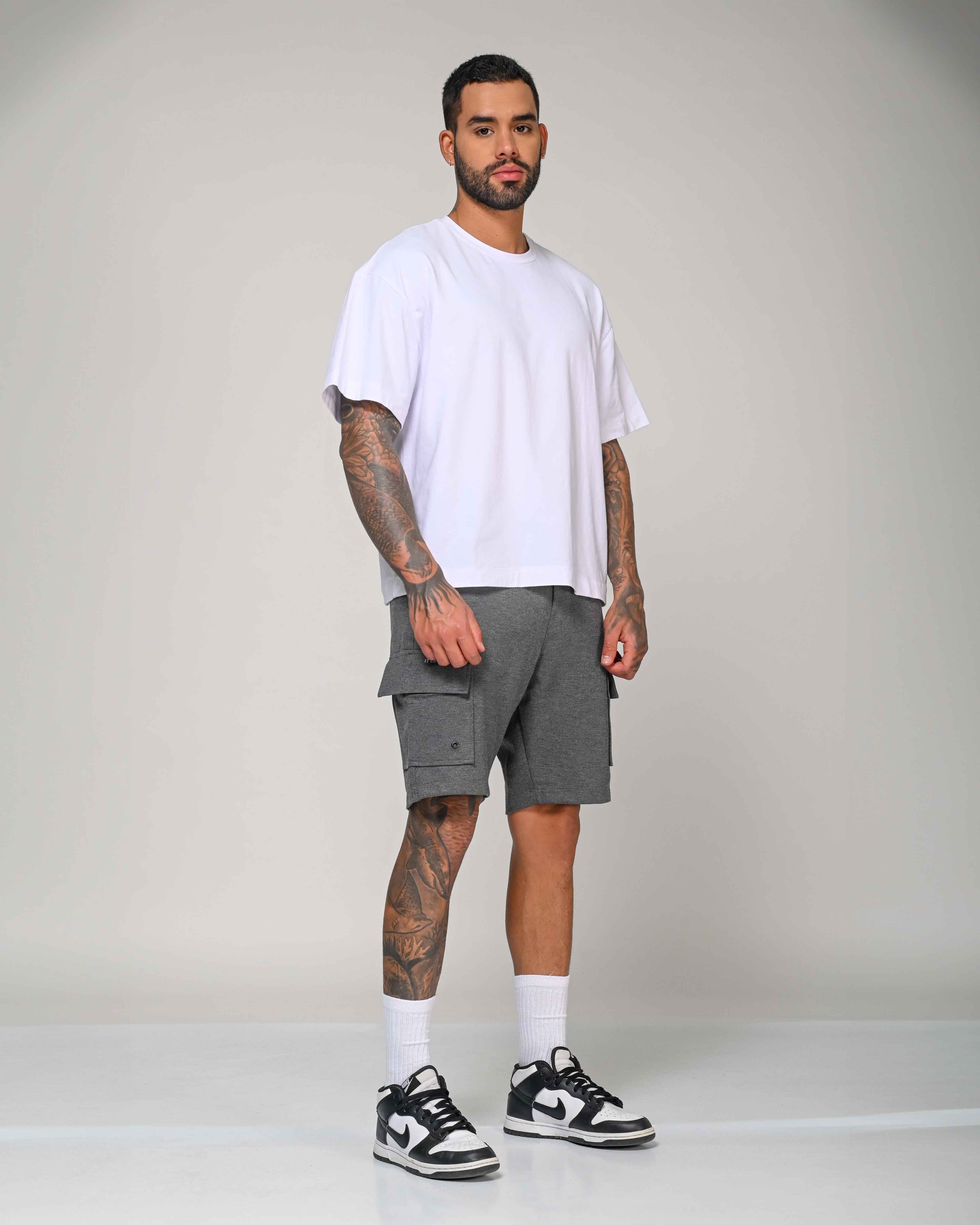 Bermuda Cargo Pretina Deportiva Con Cordón Marca Rappaz