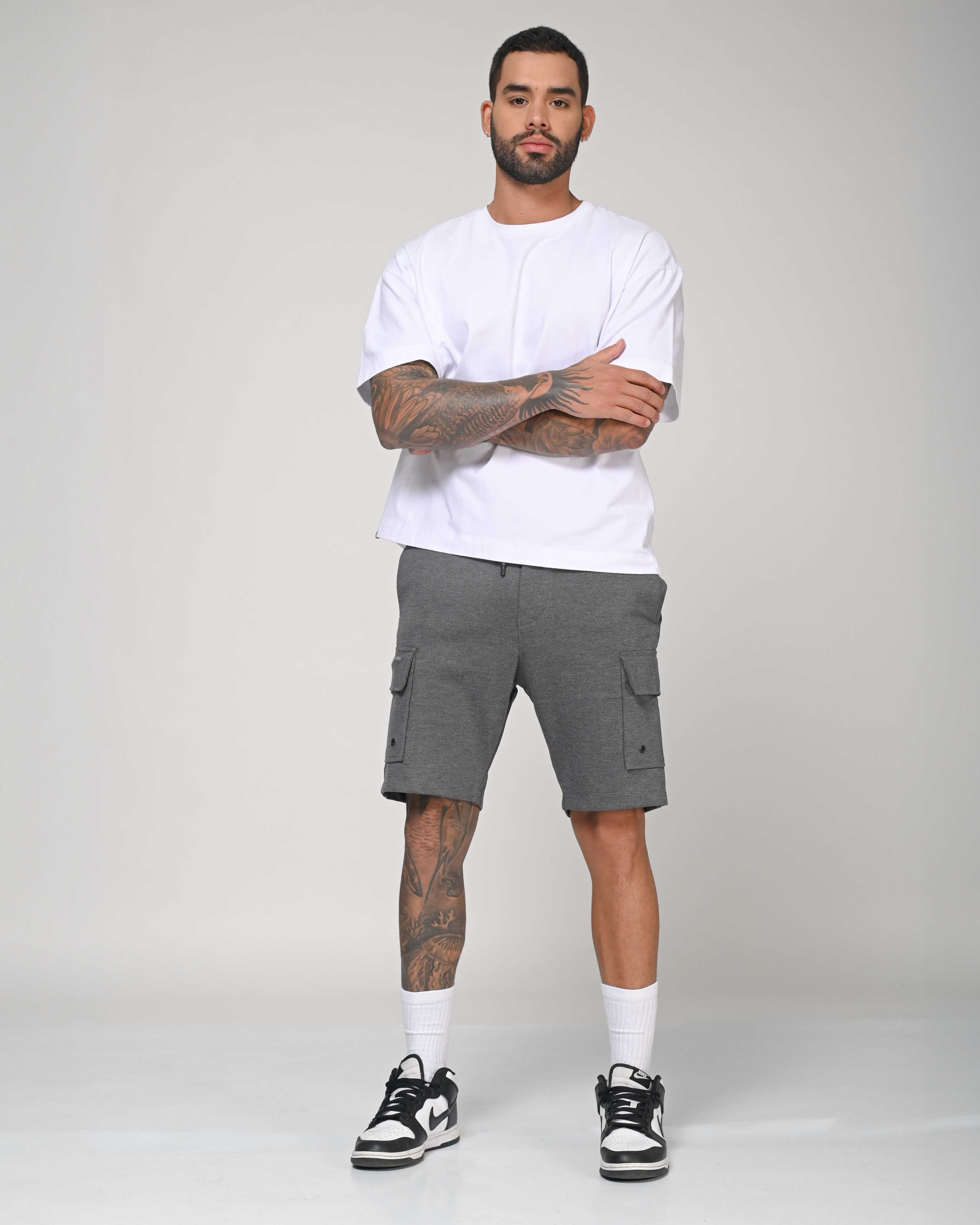 Bermuda Cargo Pretina Deportiva Con Cordón Marca Rappaz
