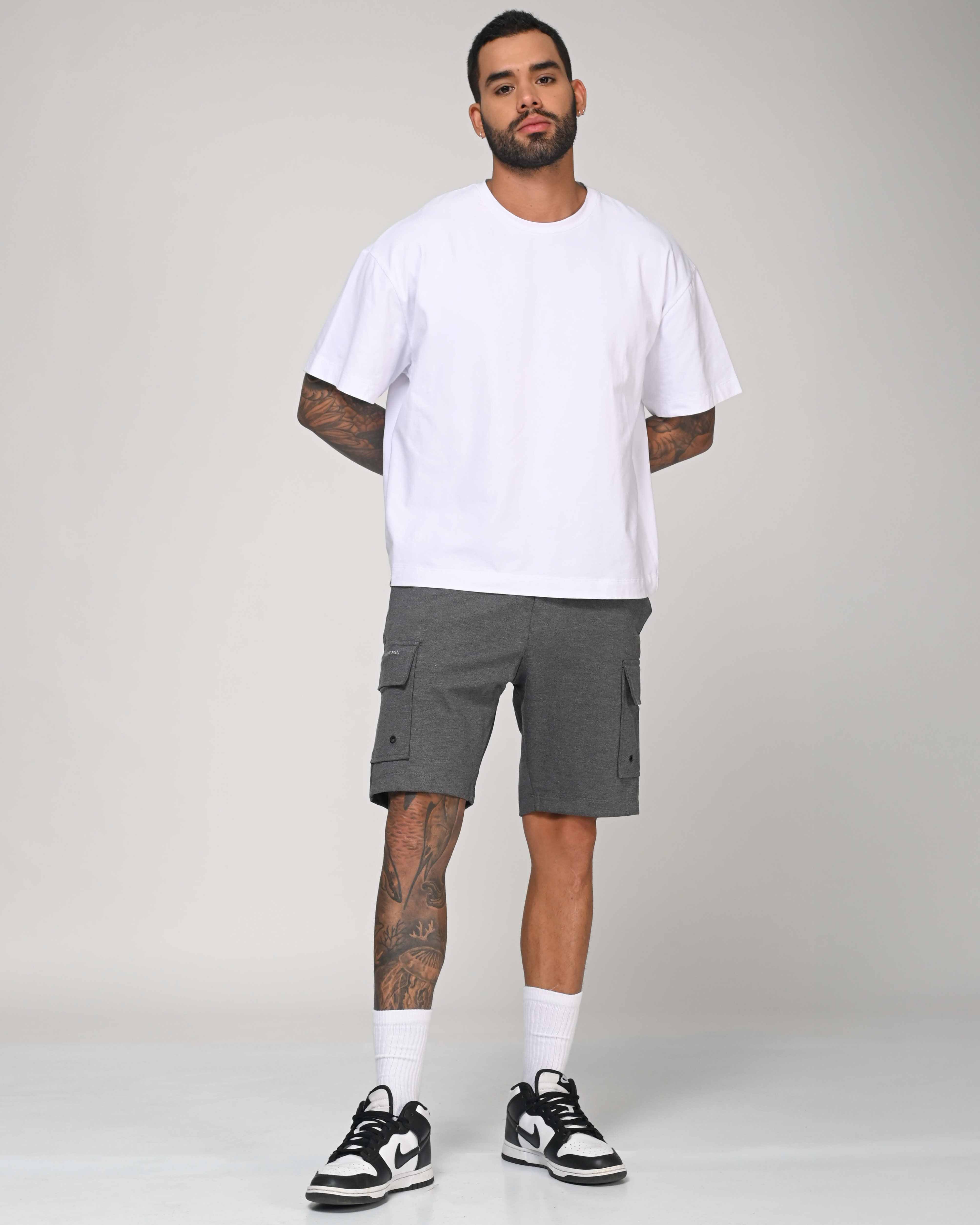 Bermuda Cargo Pretina Deportiva Con Cordón Marca Rappaz