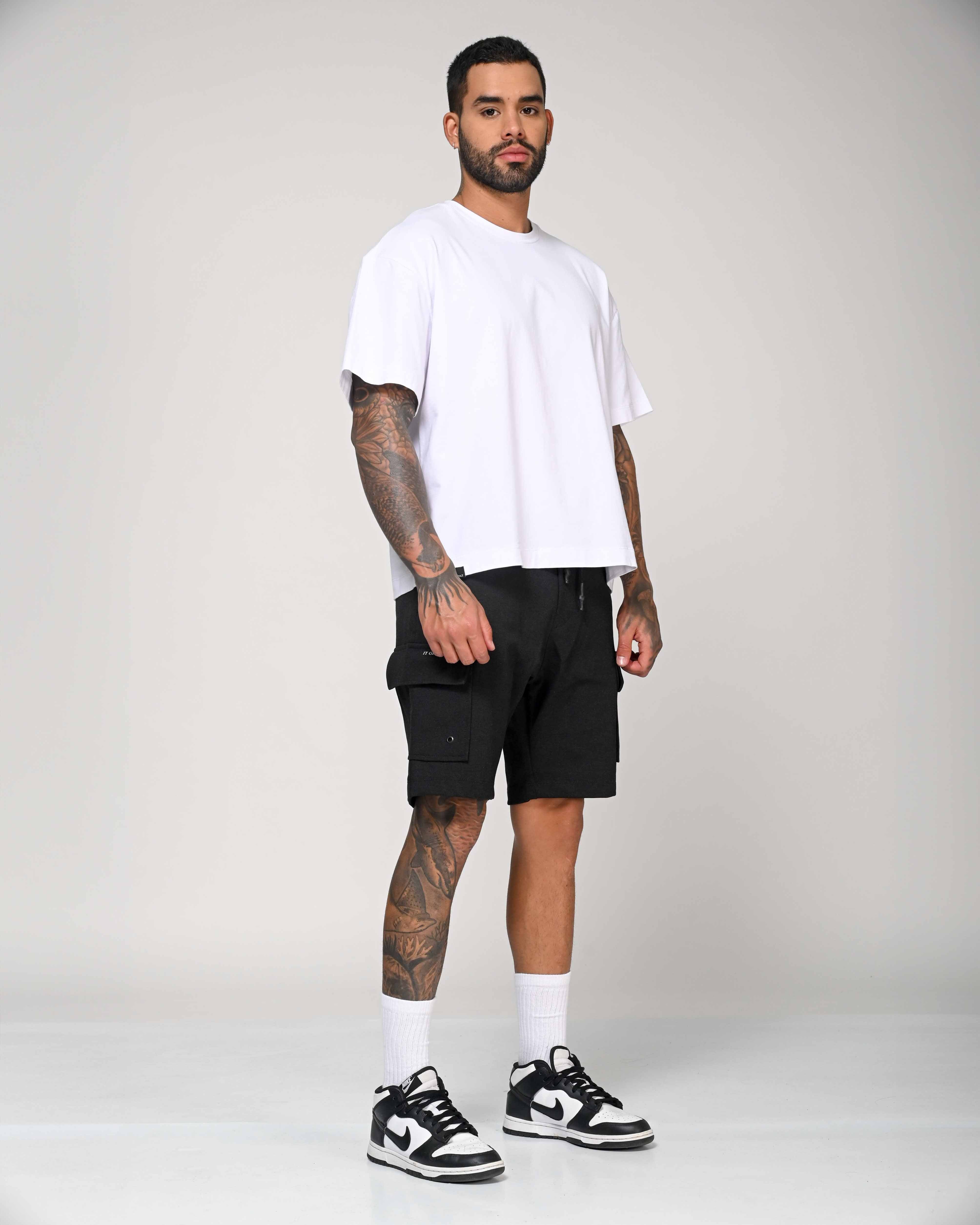Bermuda Cargo Pretina Deportiva Con Cordón Marca Rappaz