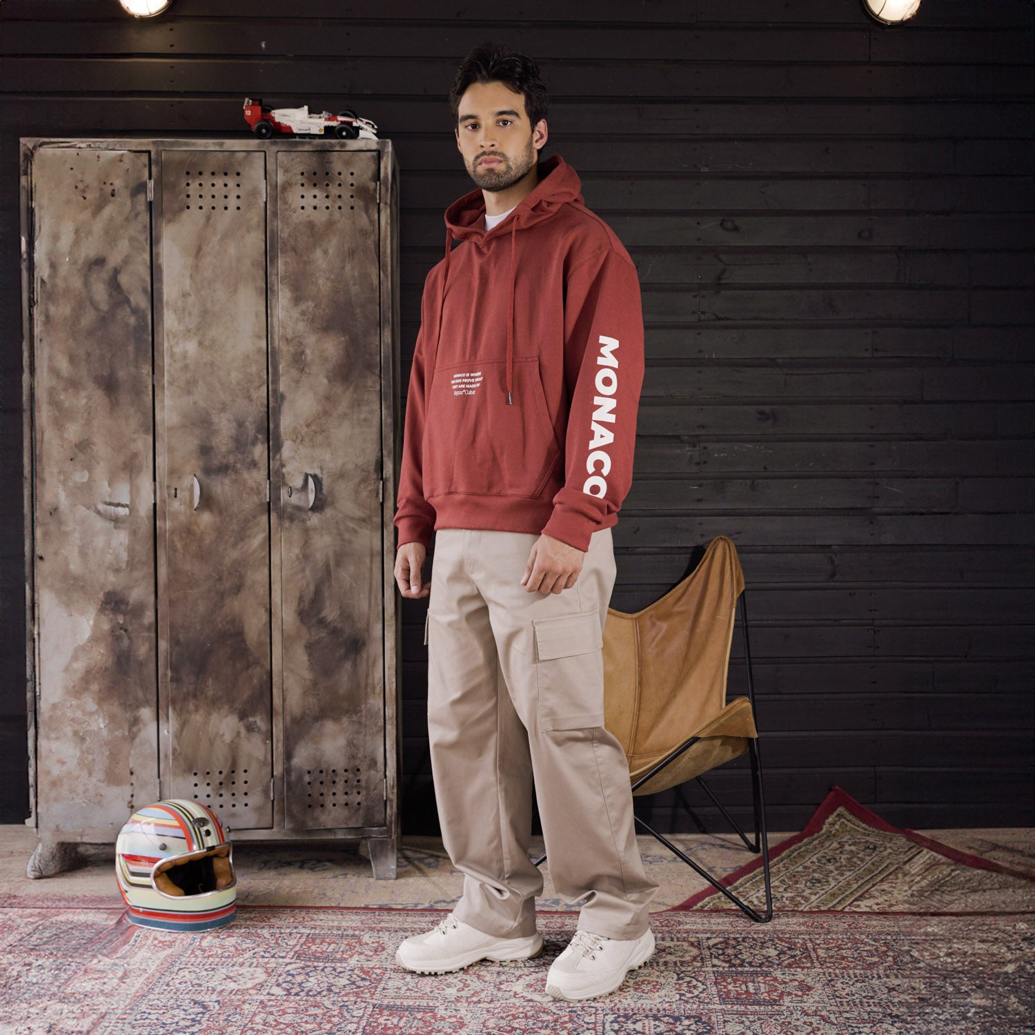 Hoodie Grand Prix Monaco Red