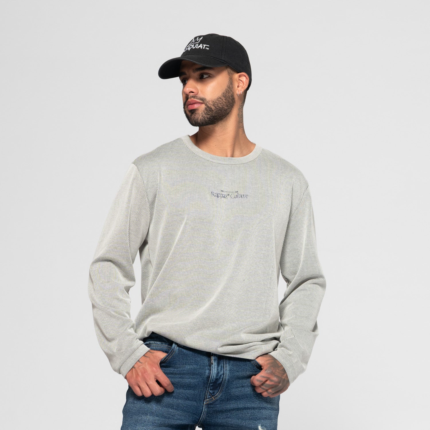 Long Sleeve Corded Layer Black