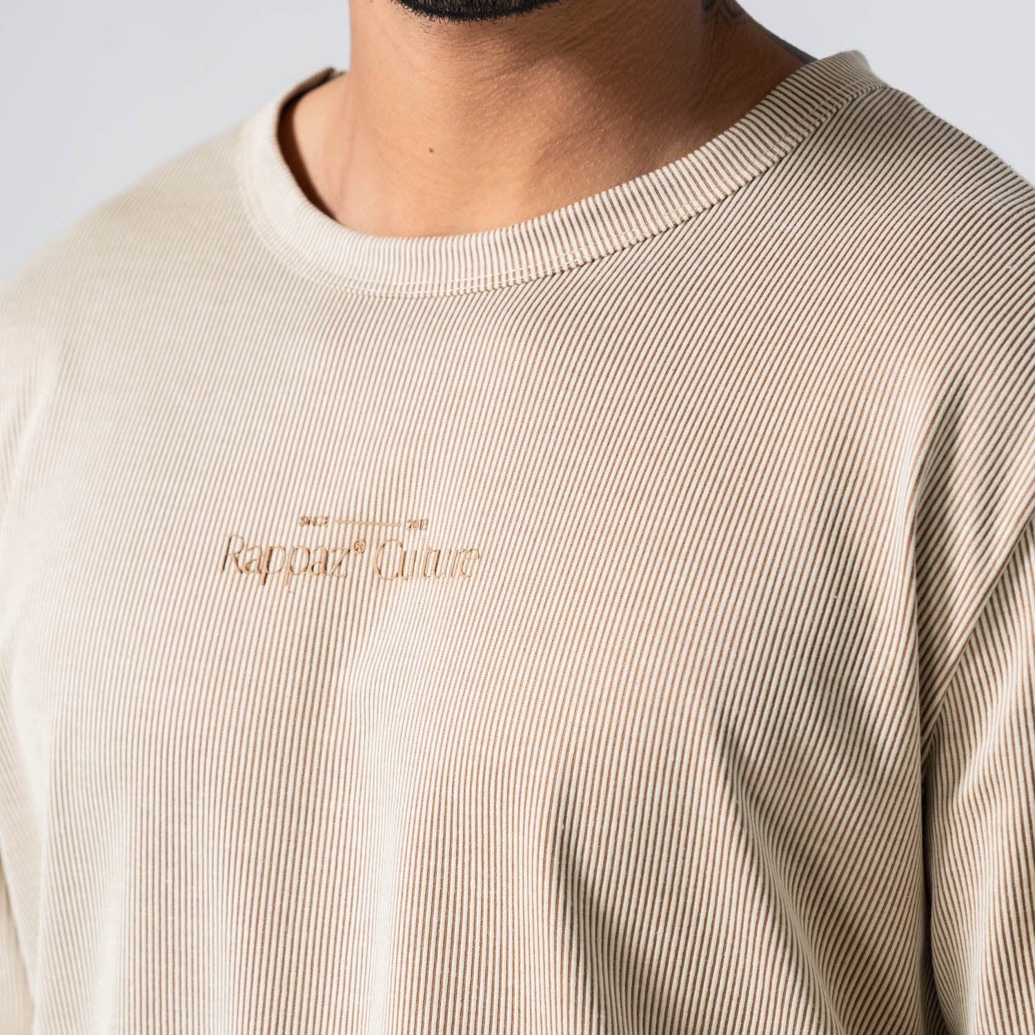 Long Sleeve Corded Layer Kaki