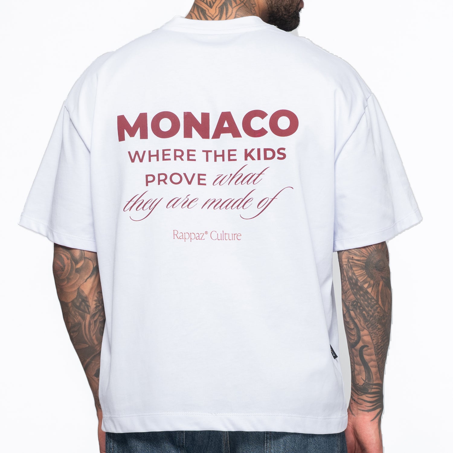 Monaco Boxy Fit Tee White