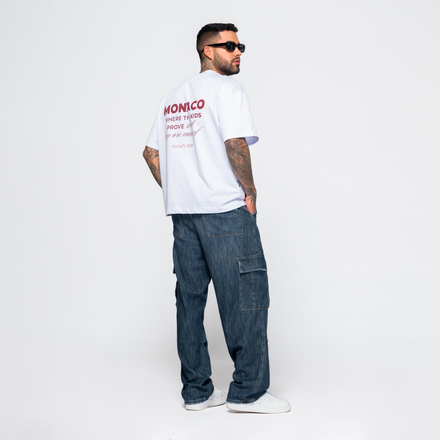 Monaco Boxy Fit Tee White