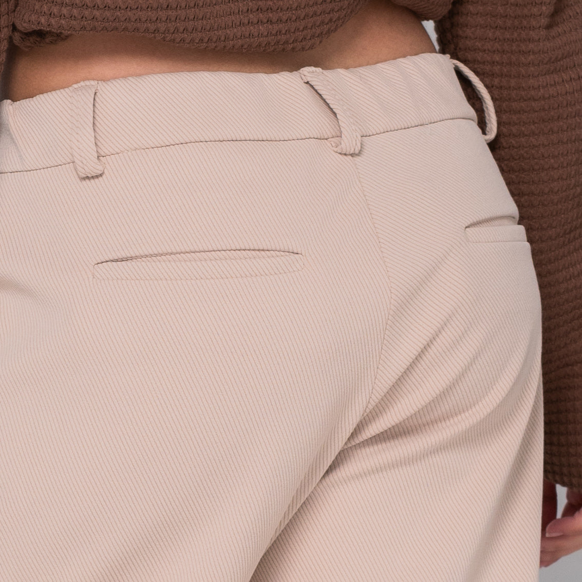 Beige EcoDrift Trousers