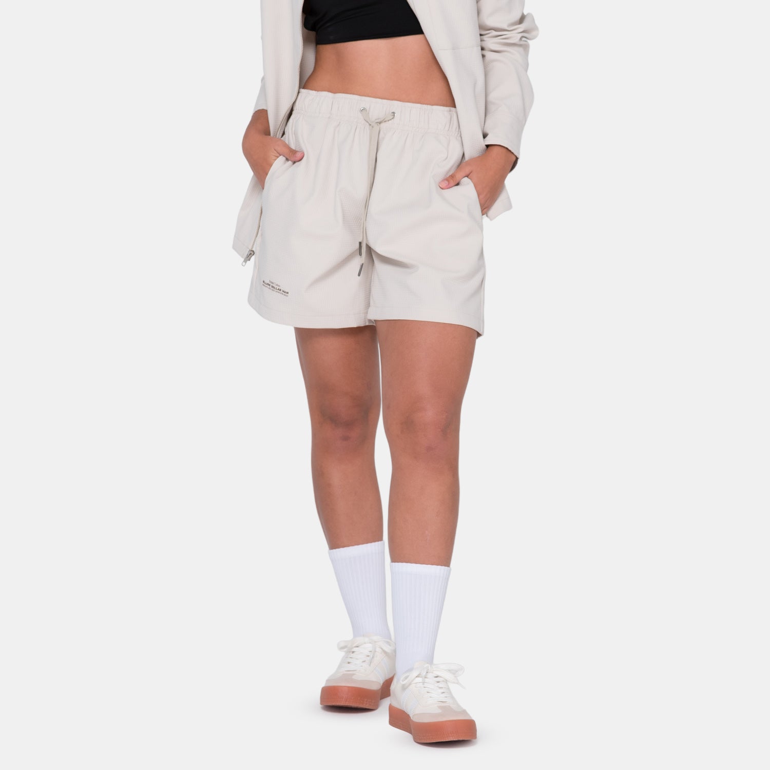 Billion Dollar Shorts Beige WOMAN