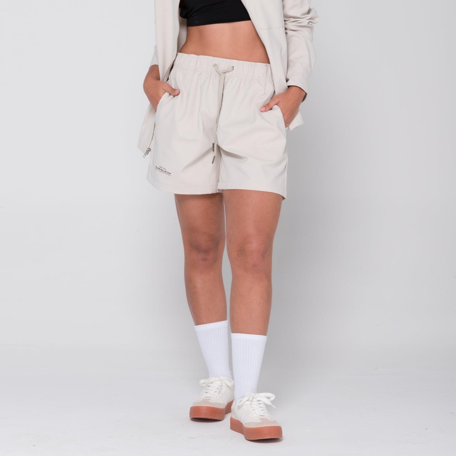 Billion Dollar Shorts Beige WOMAN