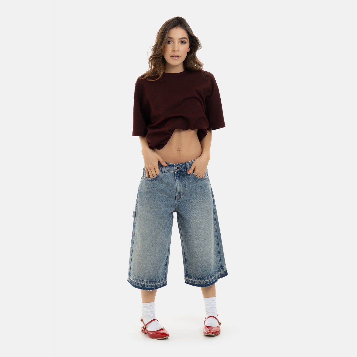 Wide Horizon Short Dark Blue