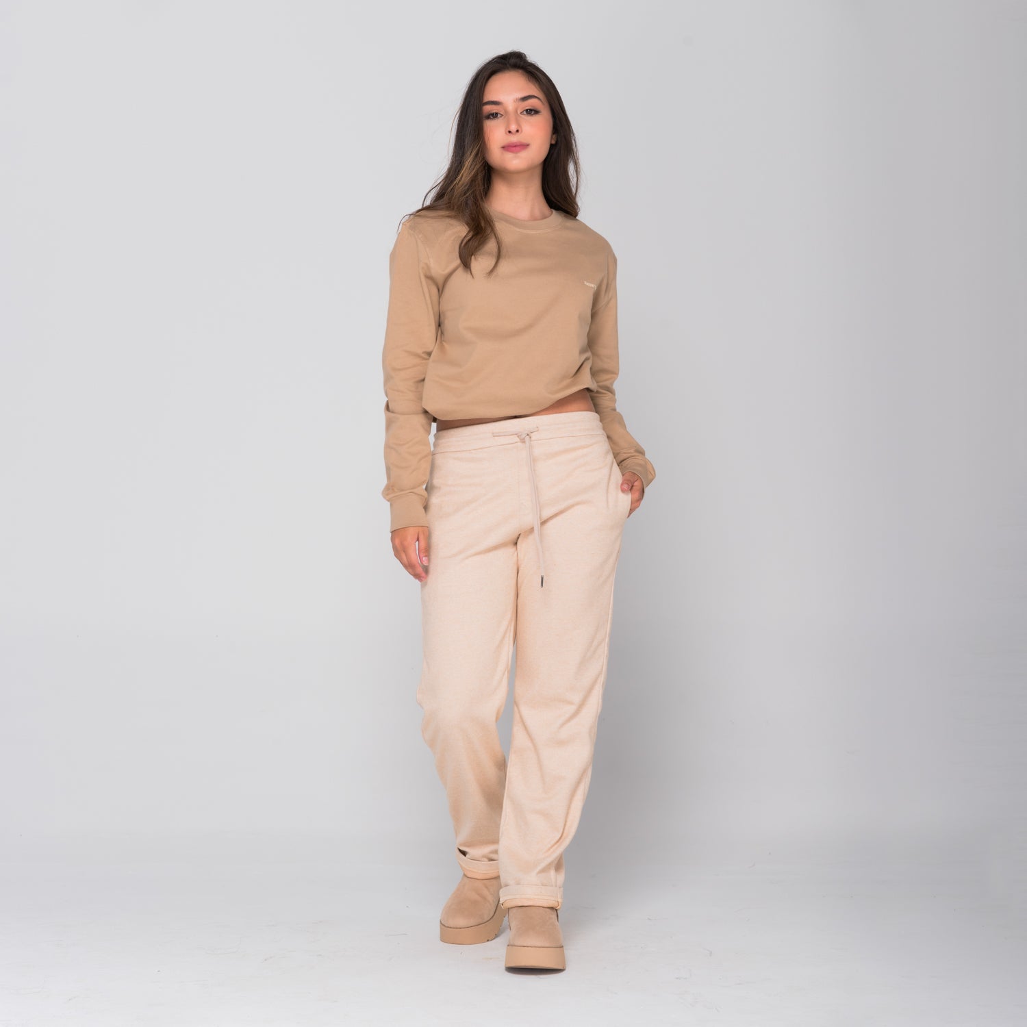 Long Sleeve Essential Kaki