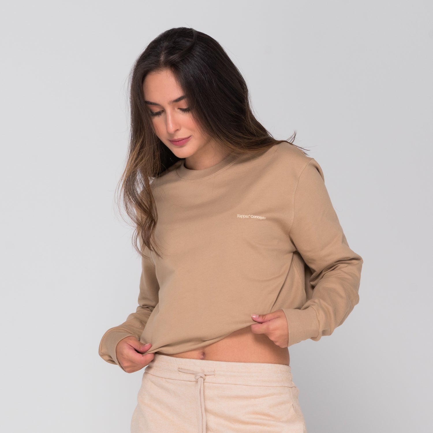 Long Sleeve Essential Kaki