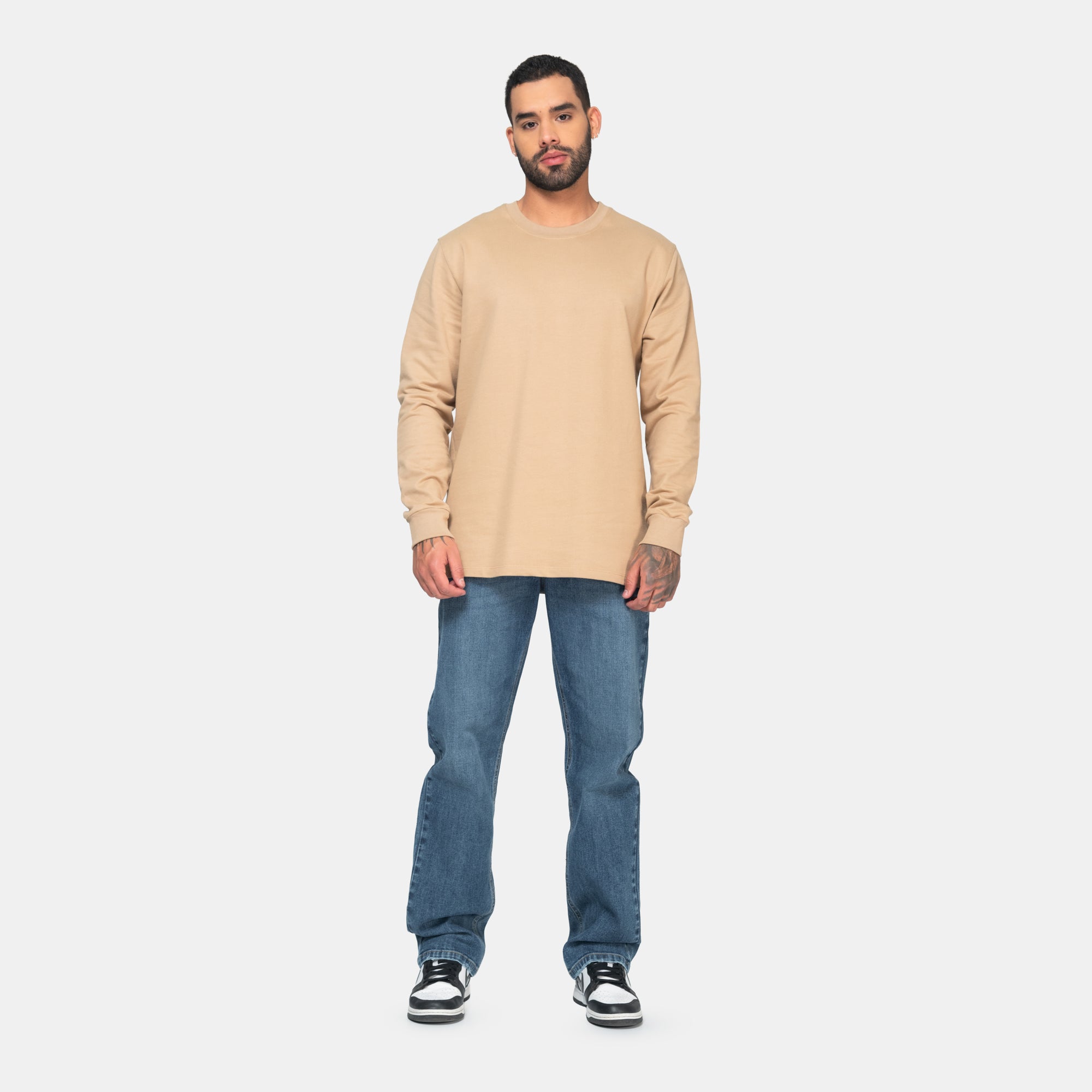 Long Sleeve Essential Kaki