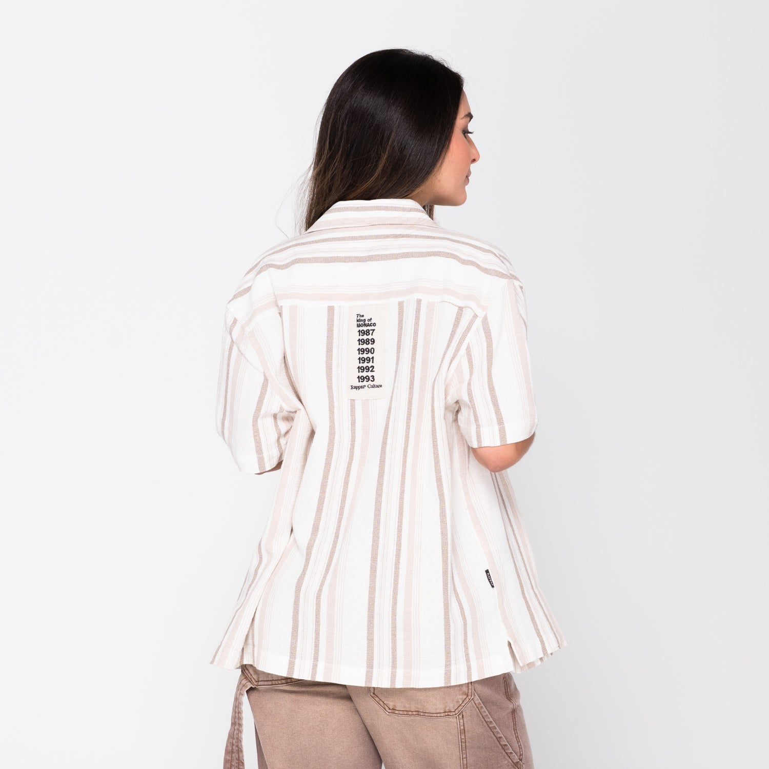 Short Sleeve Ayrton Senna '88 Kaki WOMAN