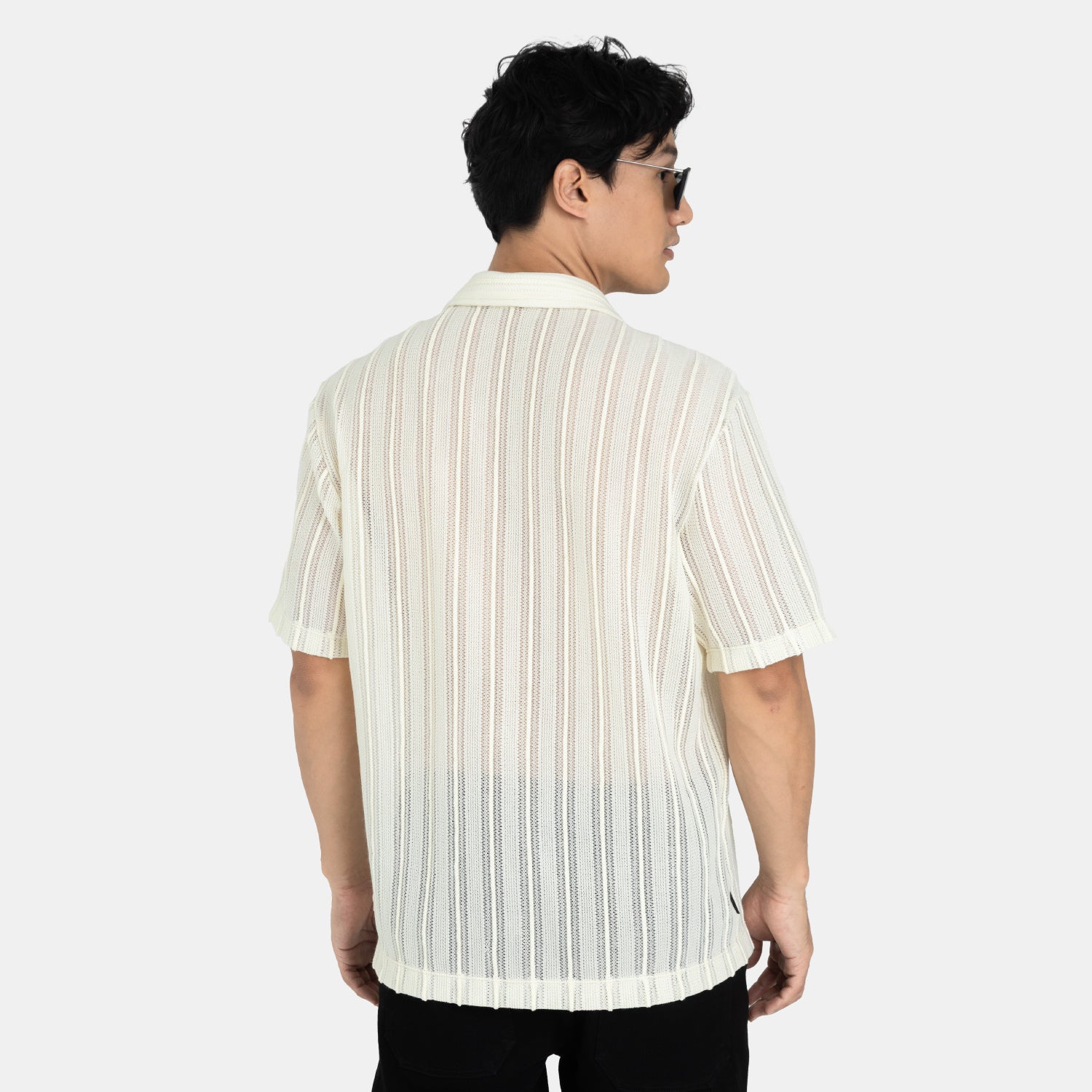 Shadow Lines Shirt Ivory