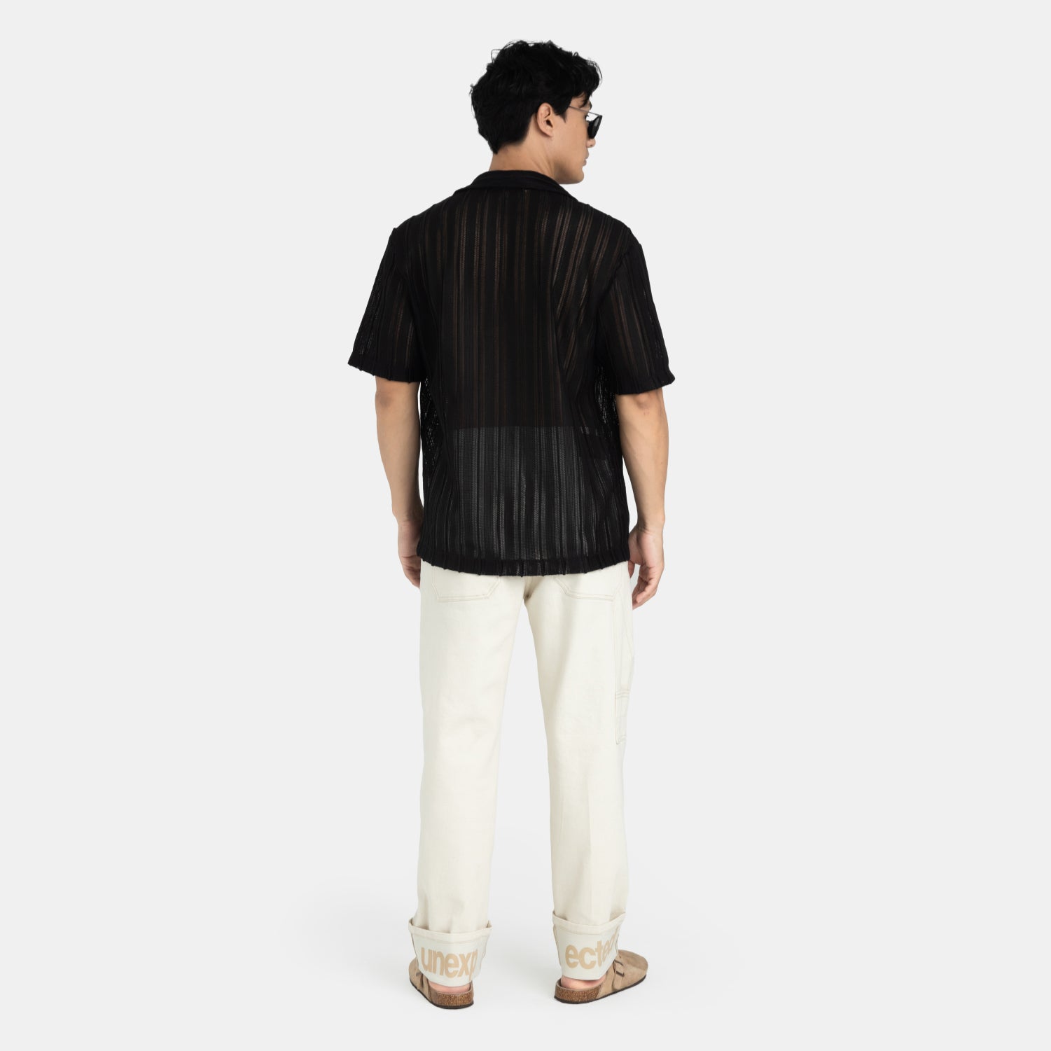 Shadow Lines Shirt Black