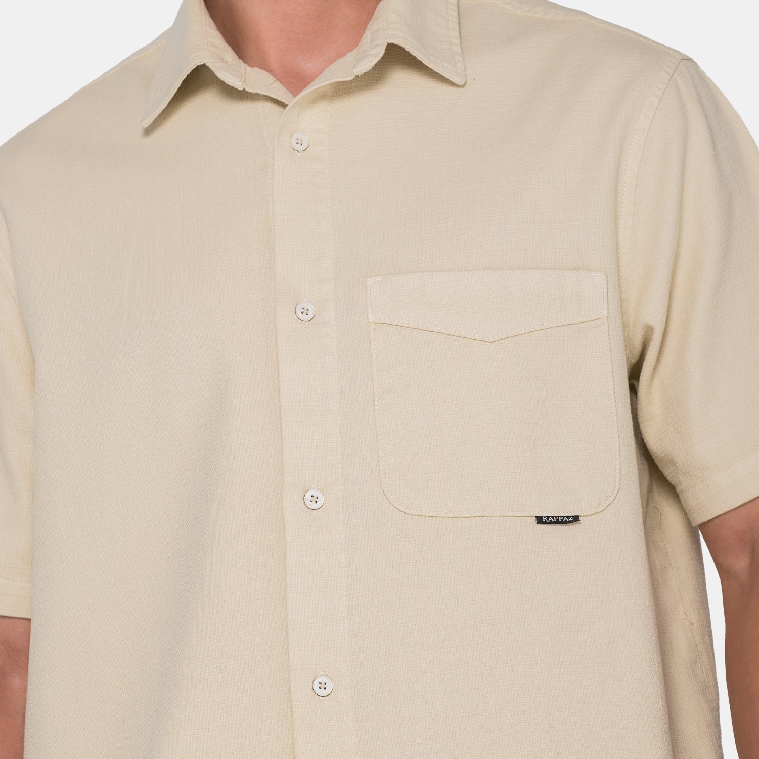Short Sleeve Shirt Vanilla