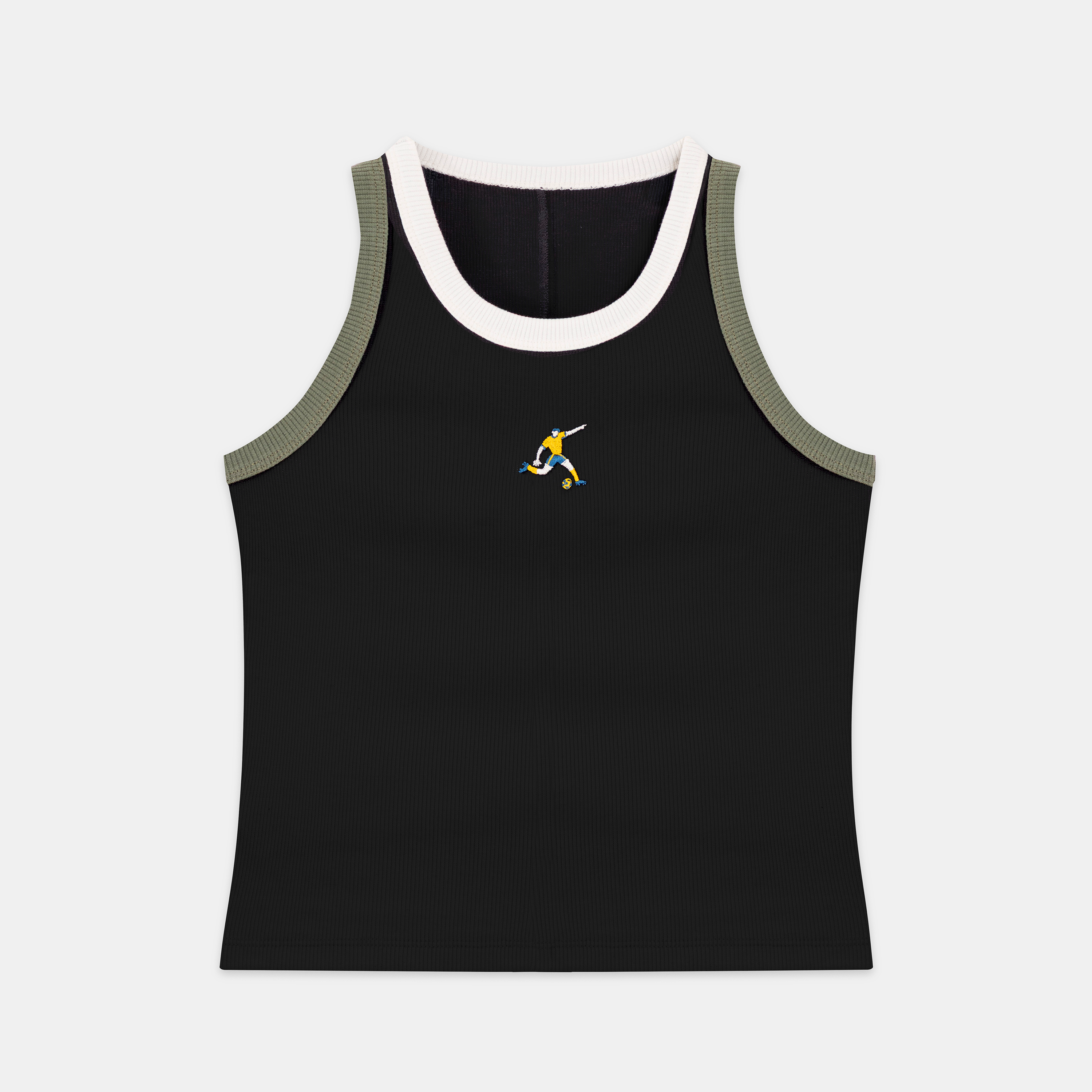 Gol Tank Top Ivory
