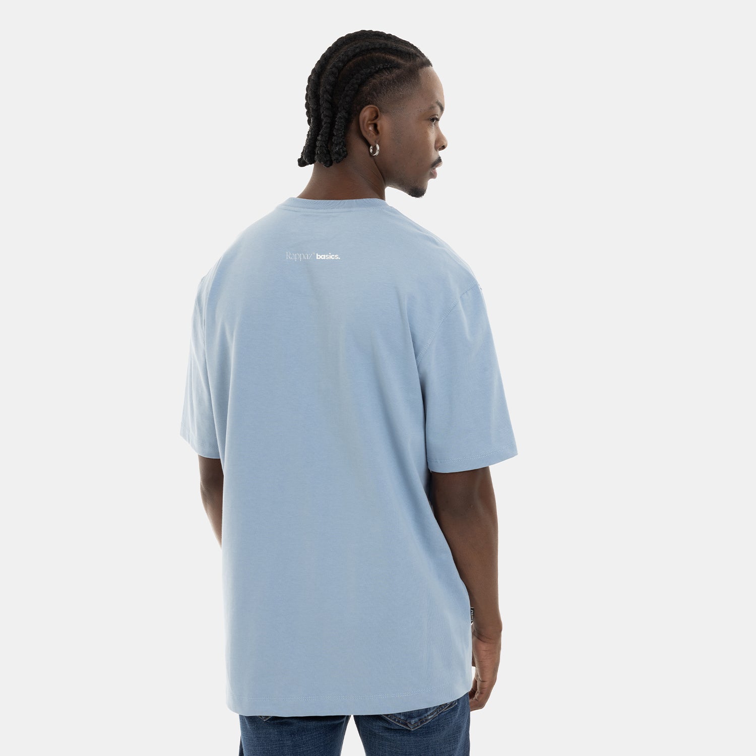 Essential Statement Tee Blue