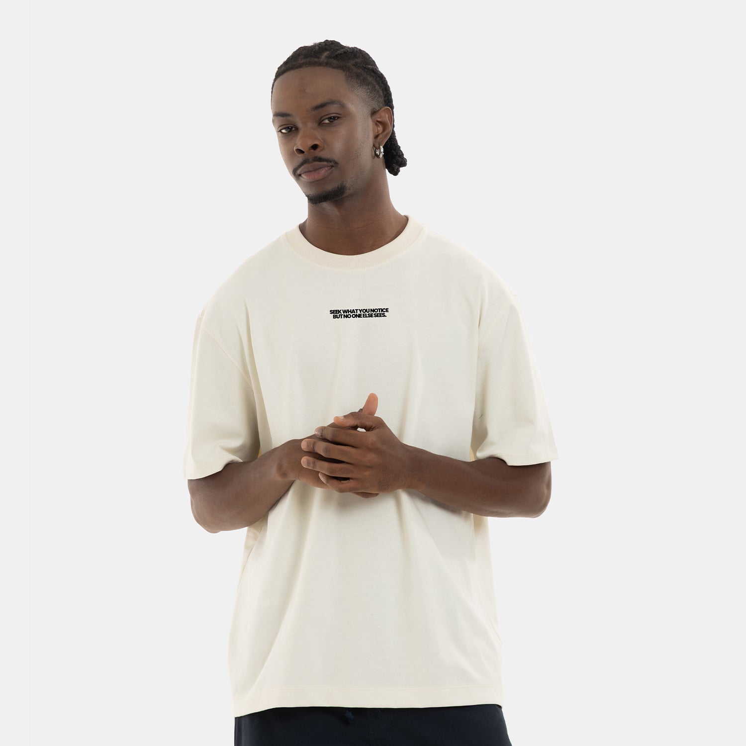 Essential Statement Tee Ivory