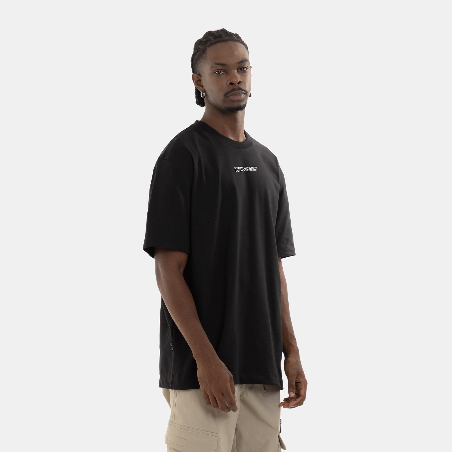 Essential Statement Tee Black
