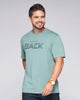 Camiseta Regular Color Verde Menta, Blanco Y Negro Marca Rappaz