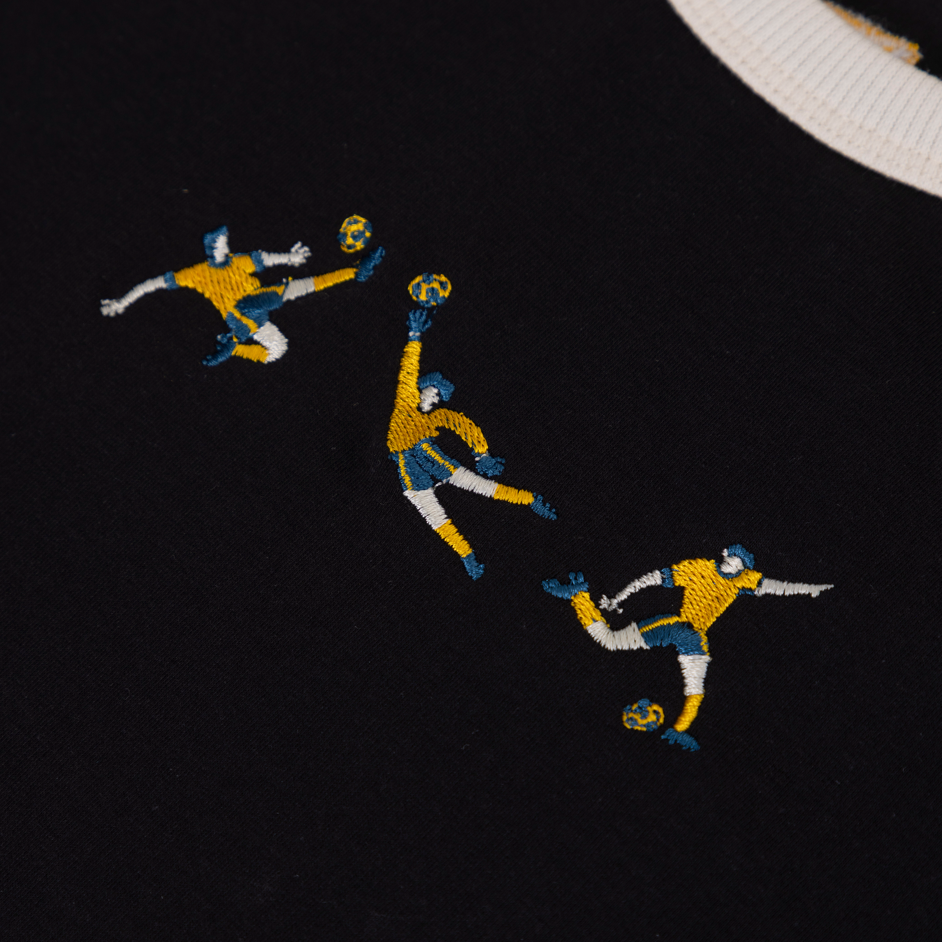 Gol Ringer Tee Negro