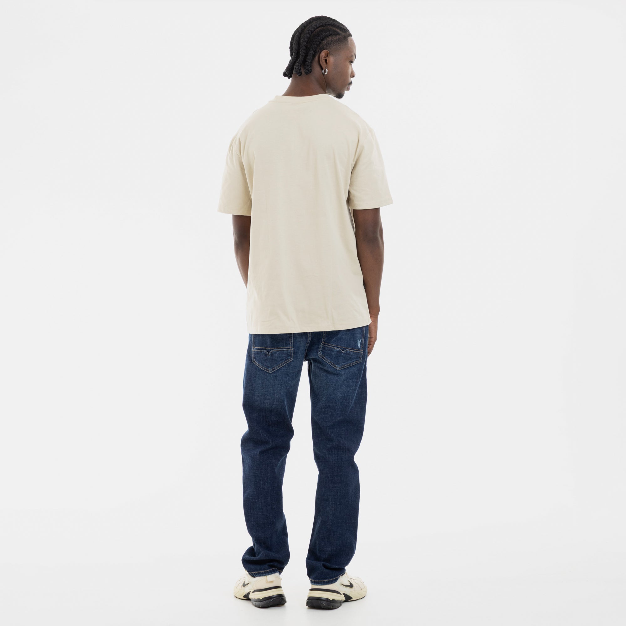 Culture Drop Tee Beige