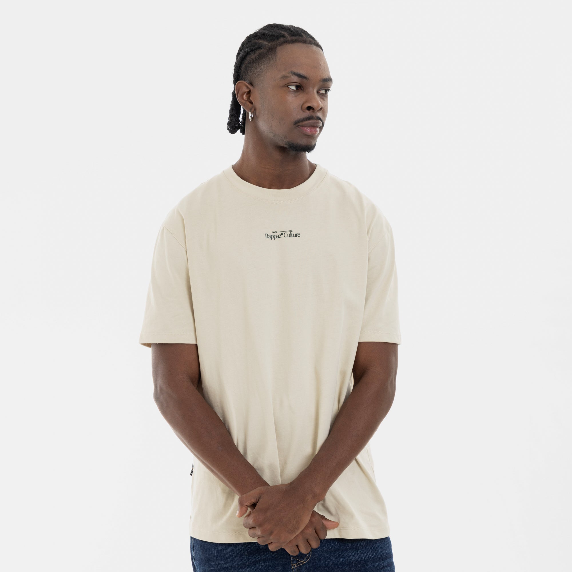 Culture Drop Tee Beige
