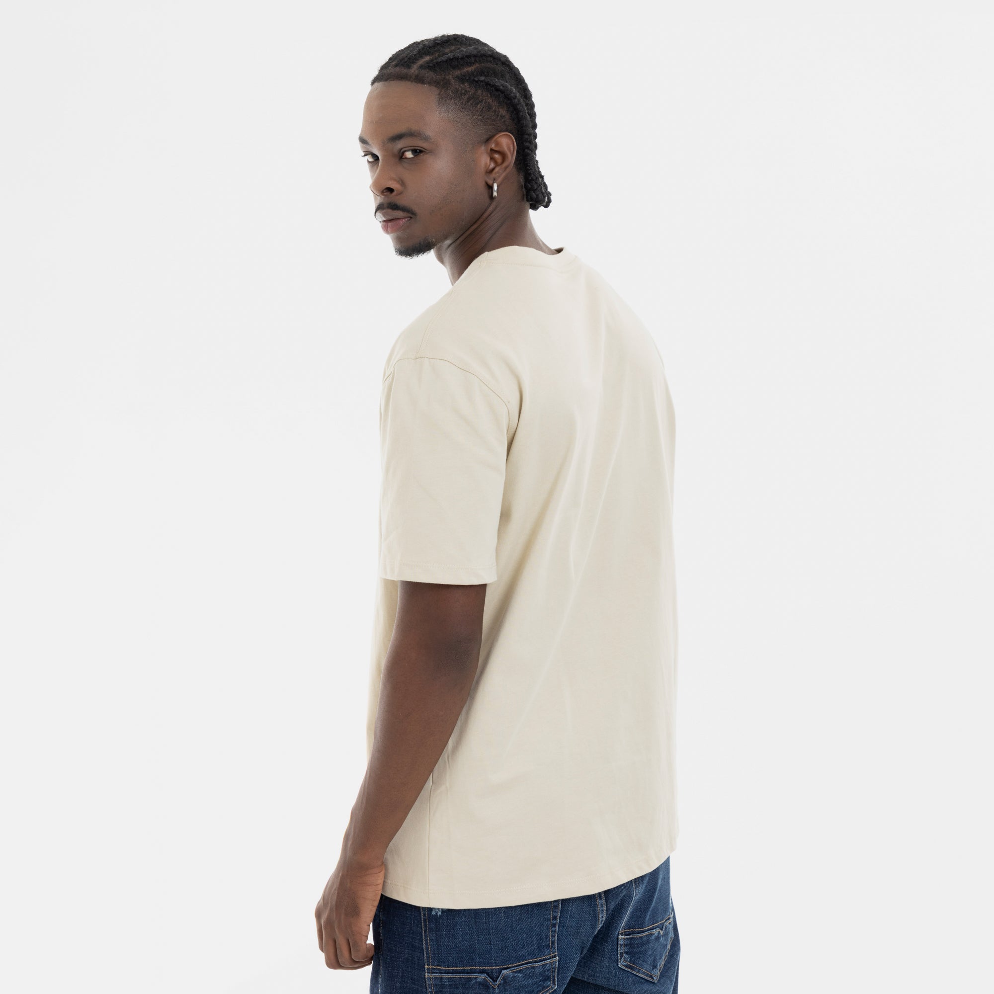 Culture Drop Tee Beige