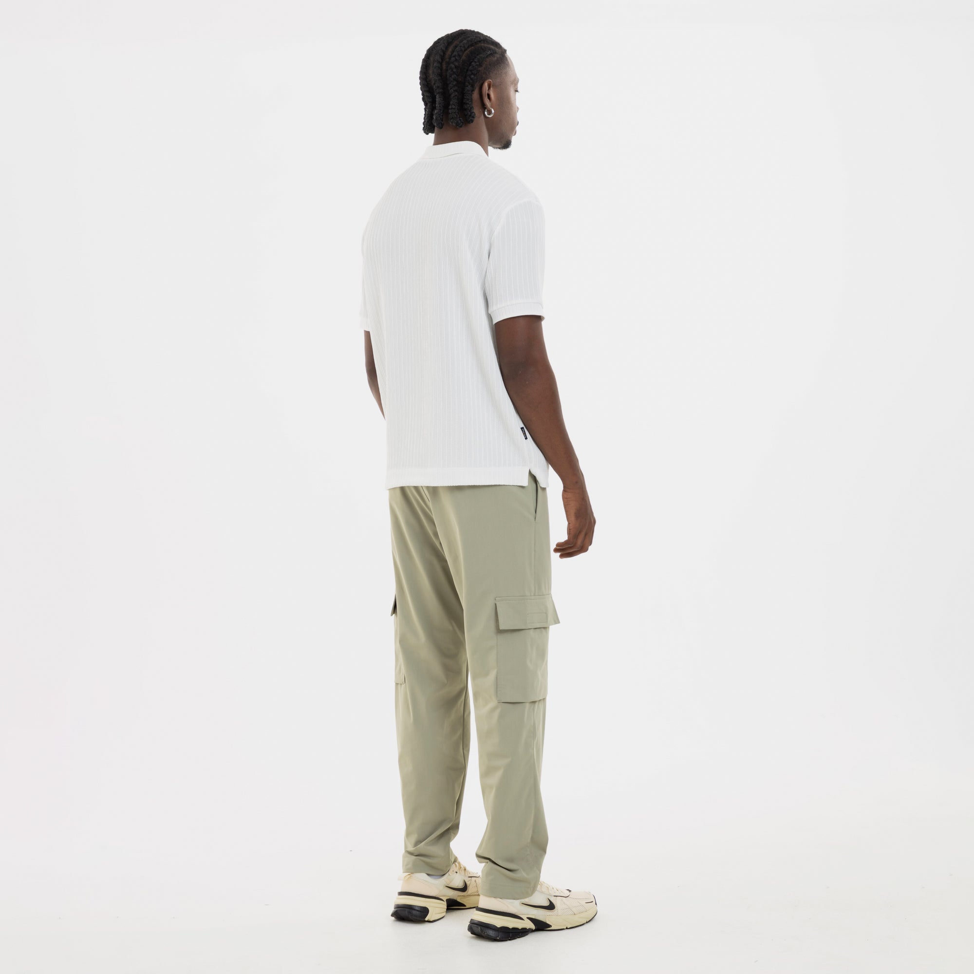 Refined Polo Knit Kaki