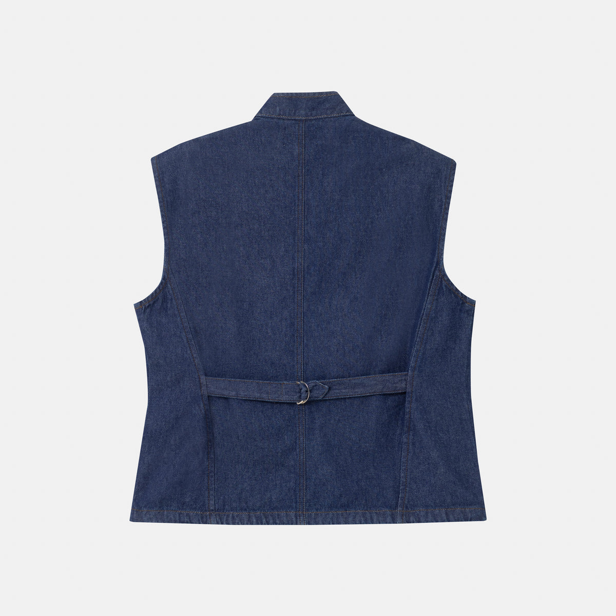 Knot Asymmetric Vest Azul Oscuro