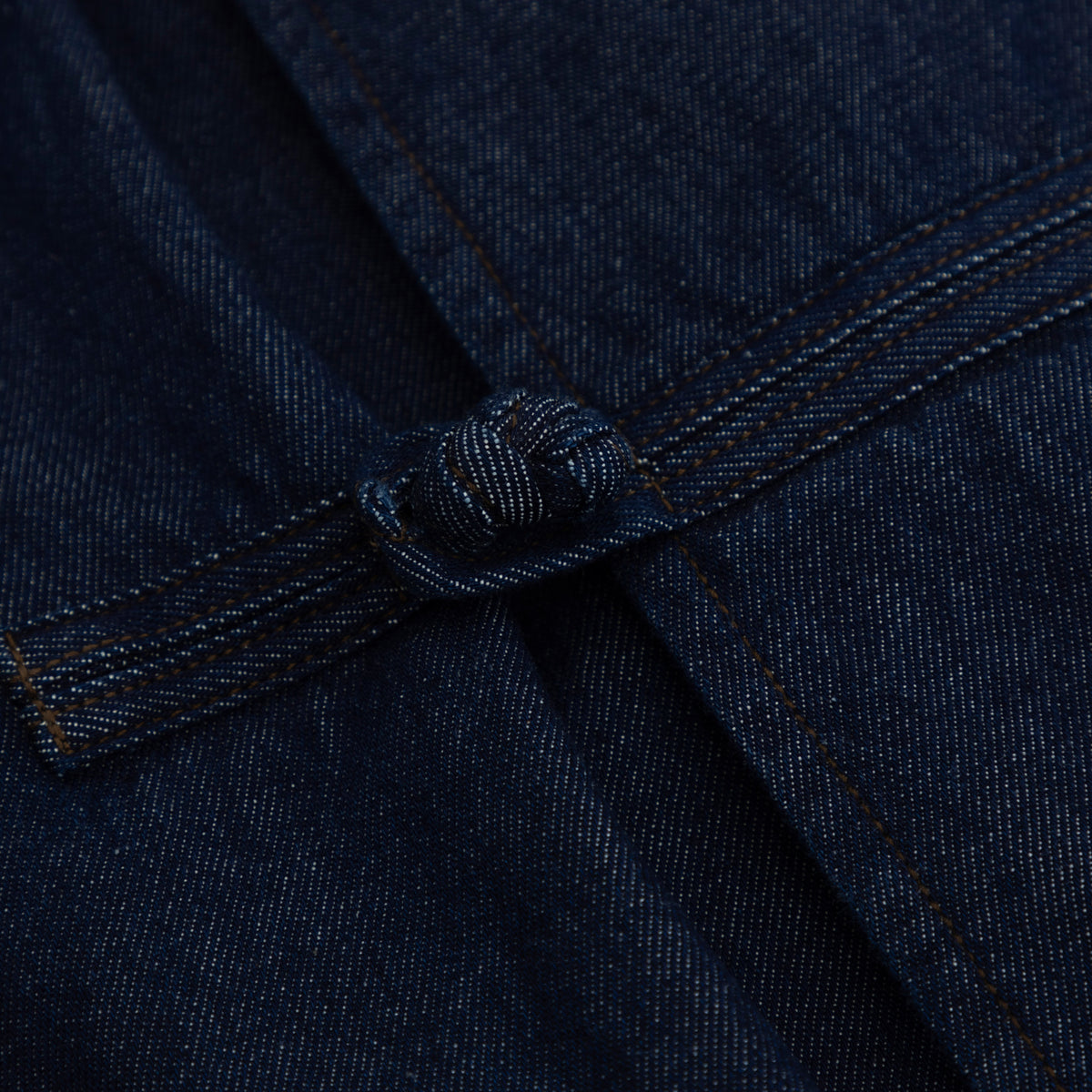 Knot Asymmetric Vest Azul Oscuro