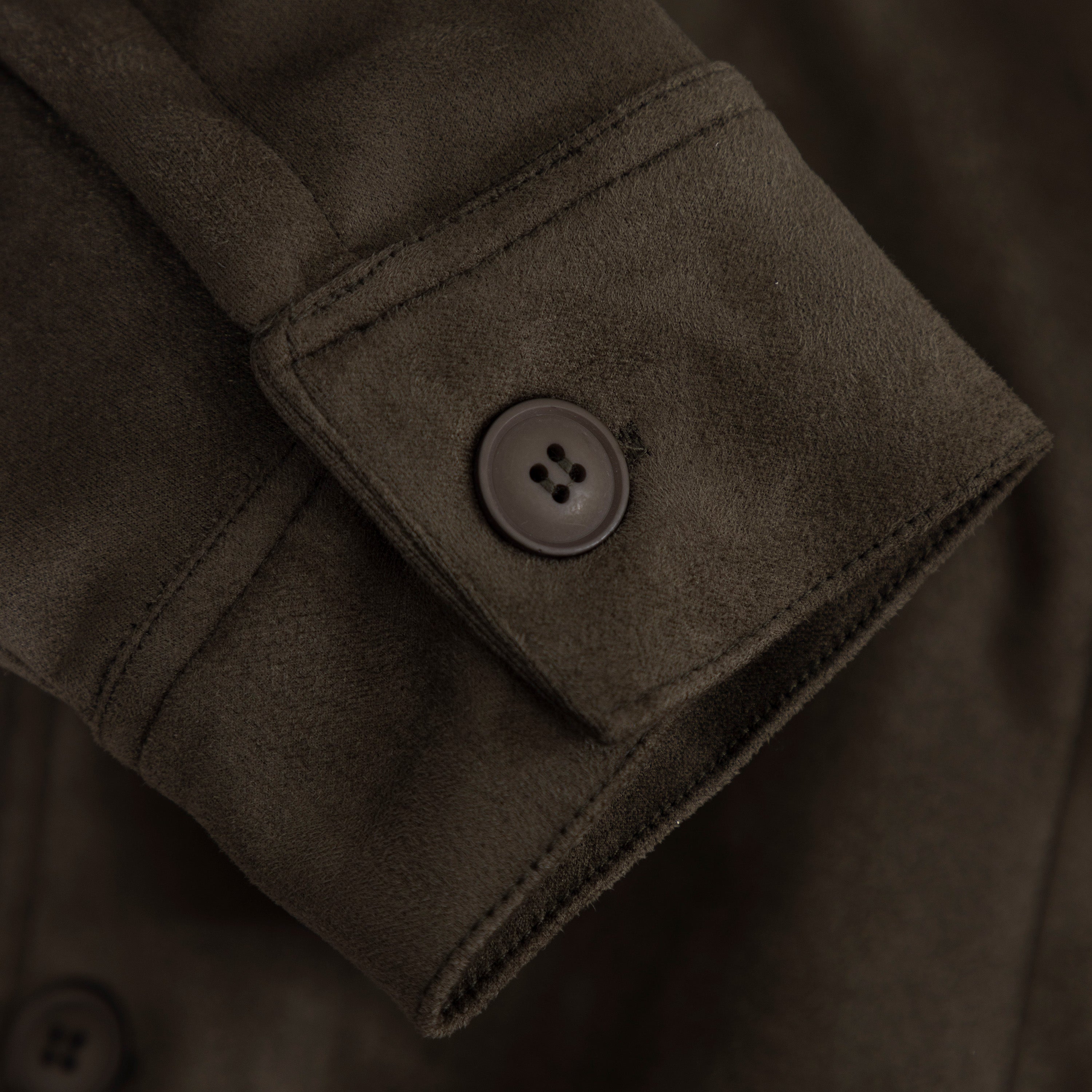 Suede Classic Jacket Verde Militar