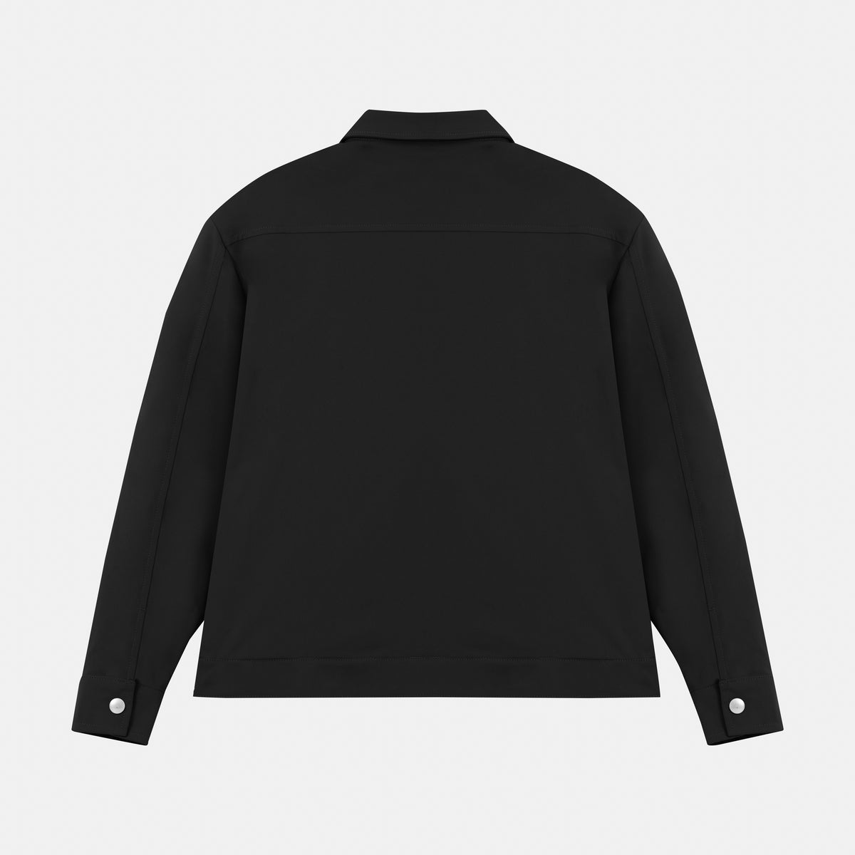 Clean Zip Jacket Negro