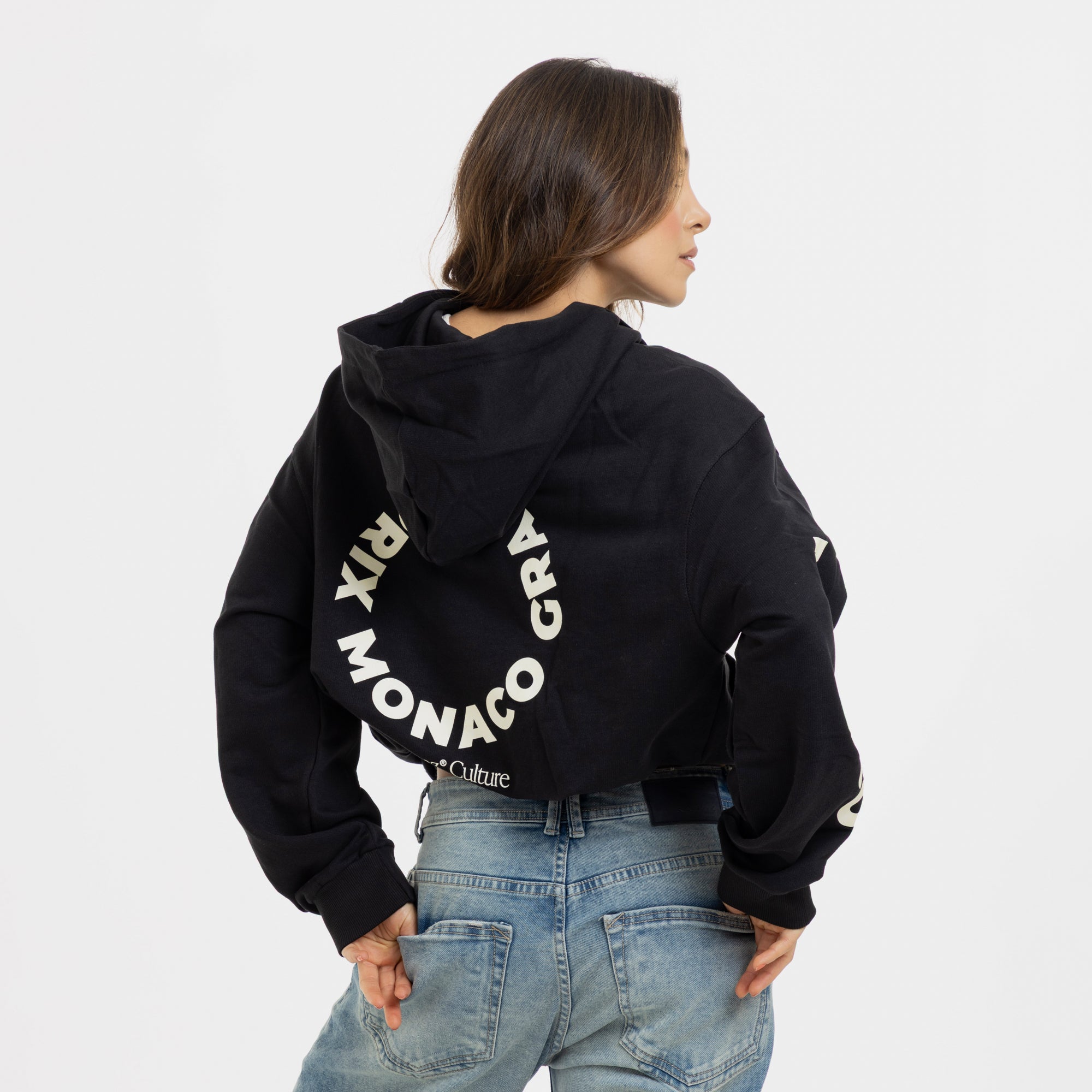 Hoodie Grand Prix Monaco Black WOMAN