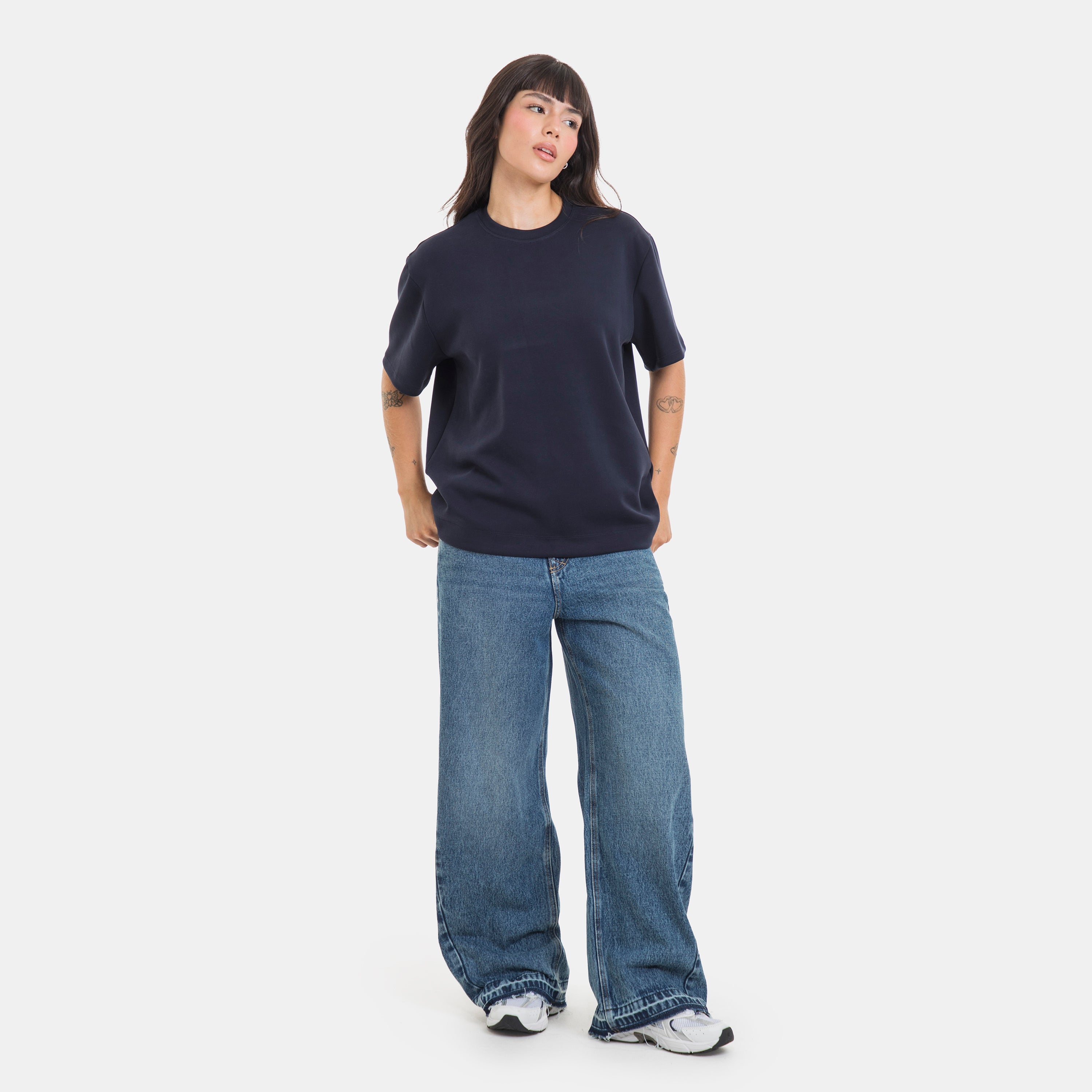 Loose Baggy Jean Azul Claro
