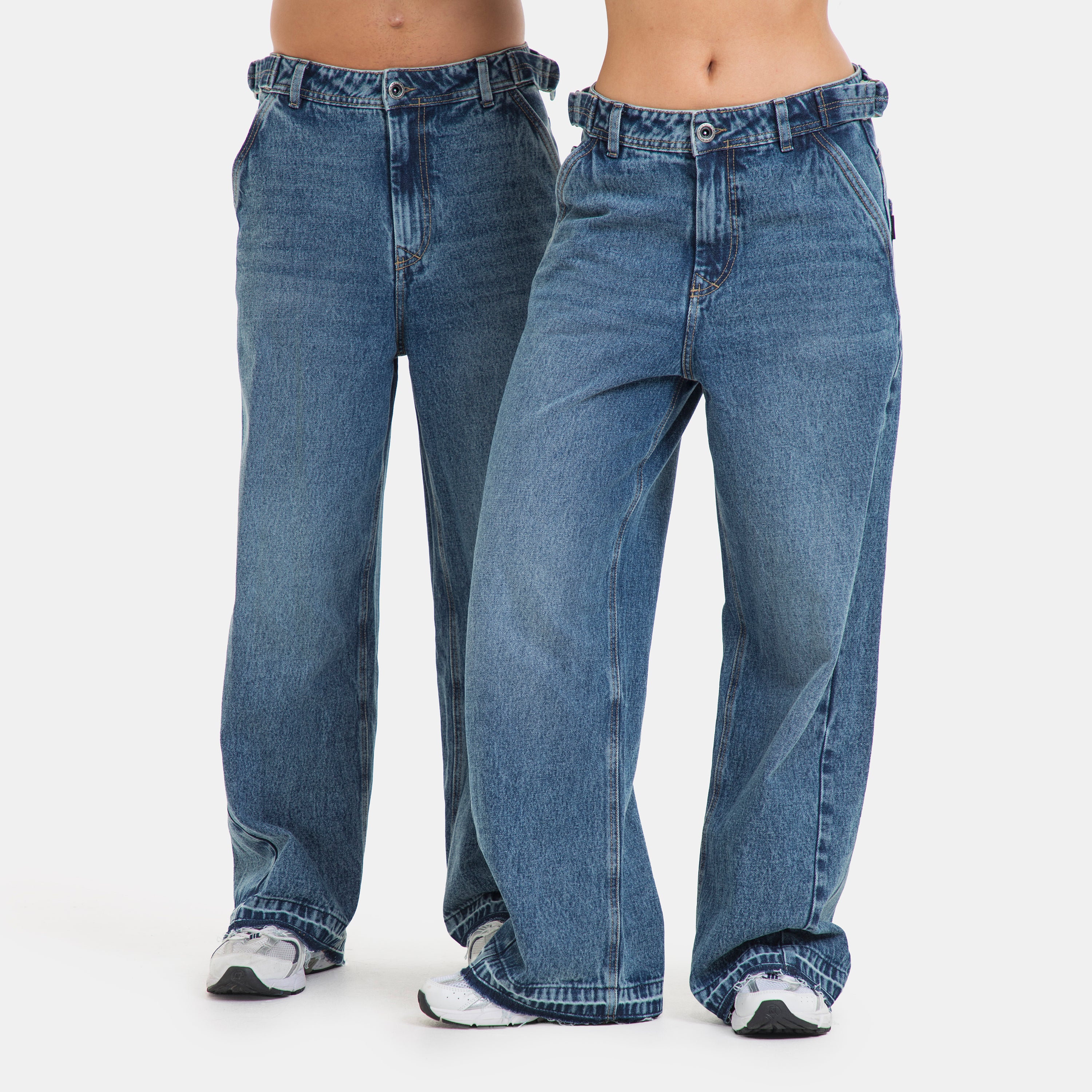 Loose Baggy Jean Azul Claro
