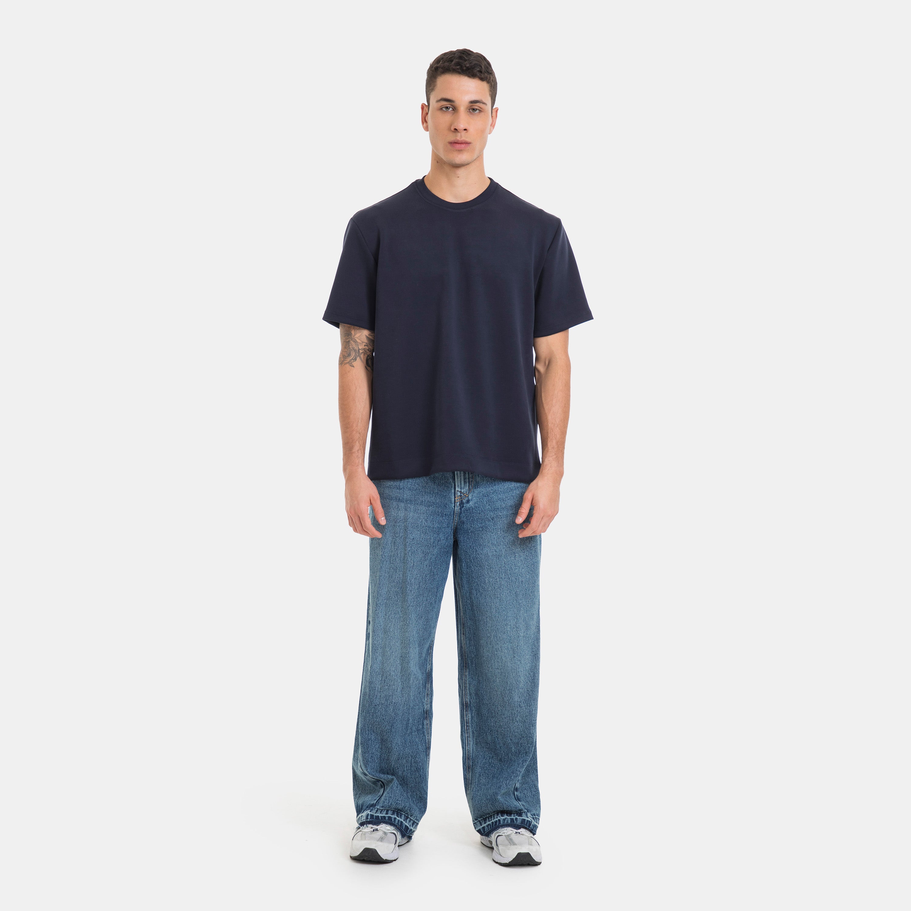 Loose Baggy Jean Azul Claro