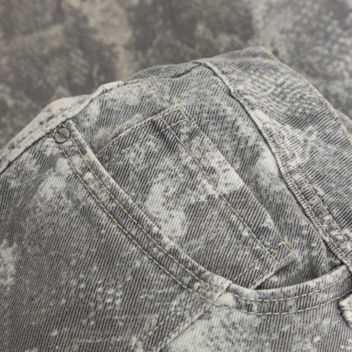 Snake Baggy Jean Gris
