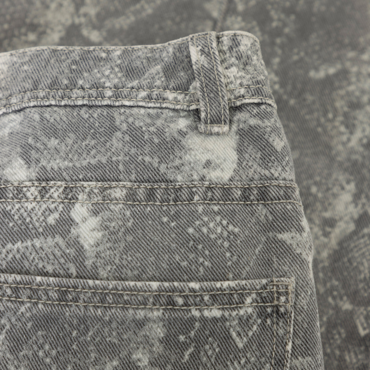 Snake Baggy Jean Gris