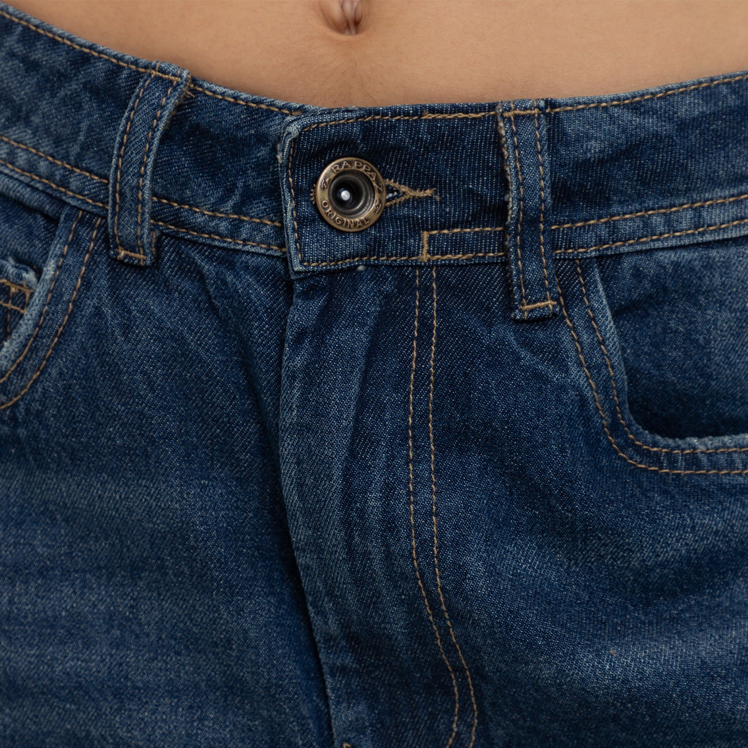 Oversized Flow Denim Deep Blue WOMAN