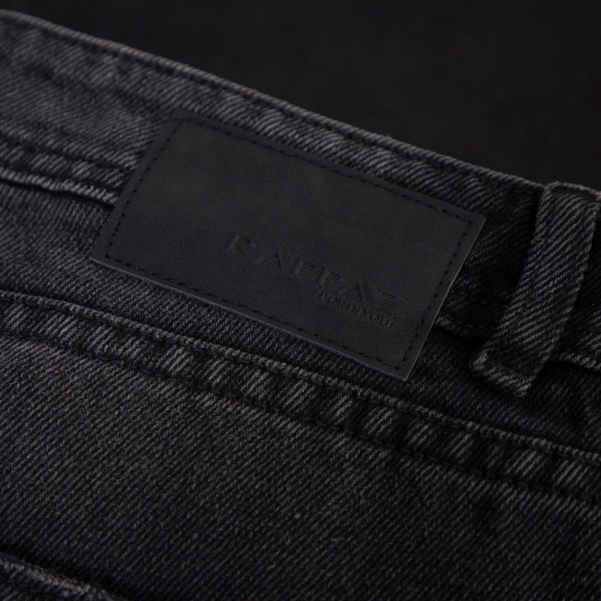 Stone Flare Jean Negro
